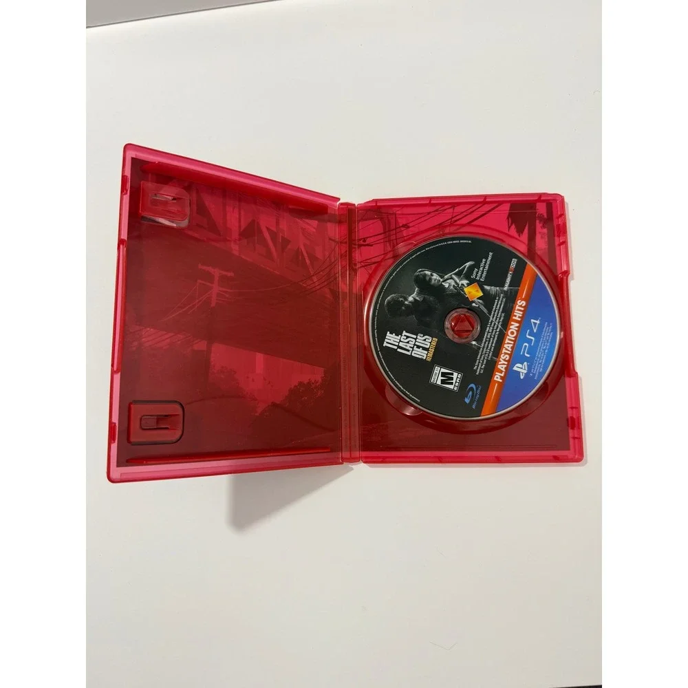 Sony The Last of Us Remastered PS4 Game One Size Red Good PlayStation Hits 0243